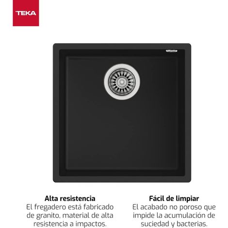 Fregadero 44x44 Teka square 40.40 tg ng