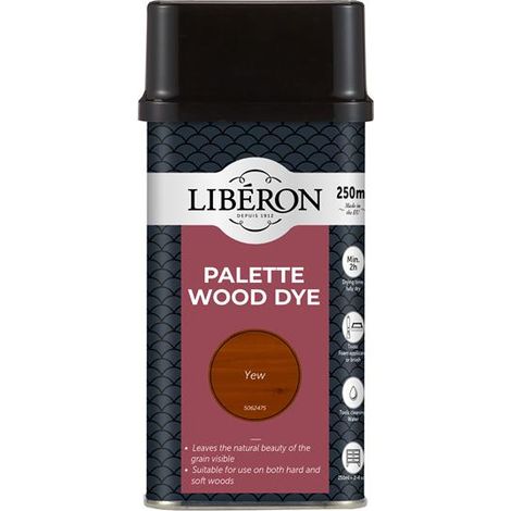 Liberon 126737 Palette Wood Dye Yew 250ml LIBWDPY250N