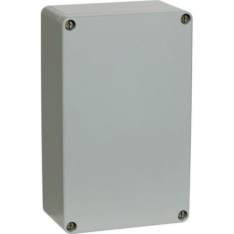 Fibox 6418074033819 Plaque de montage aluminium gris-argent (1/4)