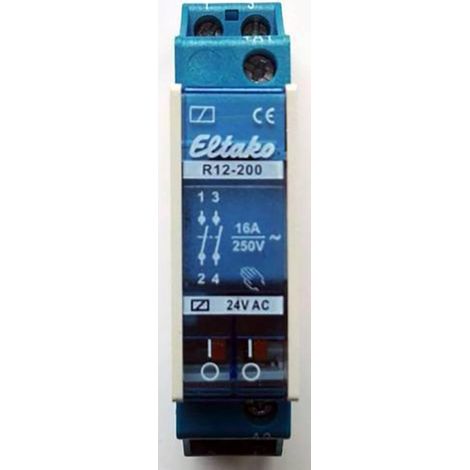 Eltako R12-200-24V relé compacto 24 voltios 8 amperios