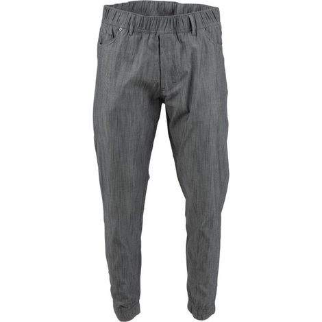 Pantalon de Cuisine Works Urban Jogger 257 à Fines Rayures Noires et Blanches - Chef Works (1/5)