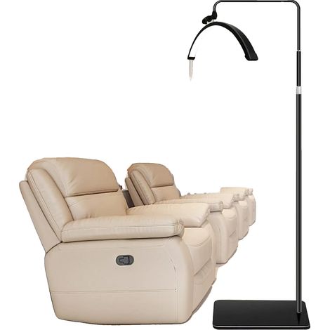 Lámpara de belleza LED, brillo ajustable, diseño con protección ocular, color negro (40W) (1/2)
