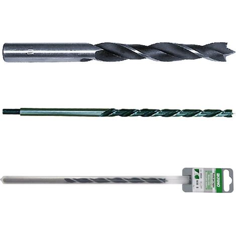 PUNTA ELICOIDALE PER LEGNO serie lunga - mm 12 x 400 '05025'