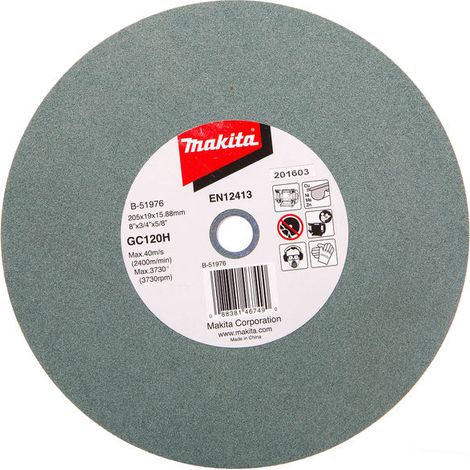 MAKITA B-51976 Disco esmerilador 205mm. GC120H