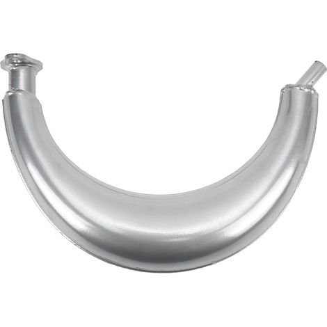Robuster Zweitakt-Auspuffschalldämpfer aus Stahl, geeignet für Motorräder mit 49–80 cm³ Hubraum