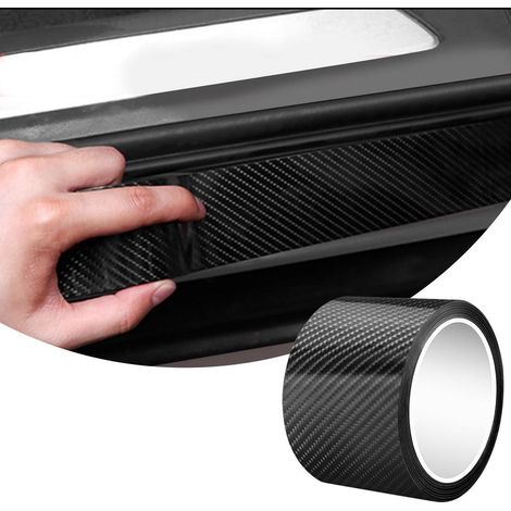 Carbon Folie Auto Lackschutzfolie 10cm x 10m Schwarz (1/5)