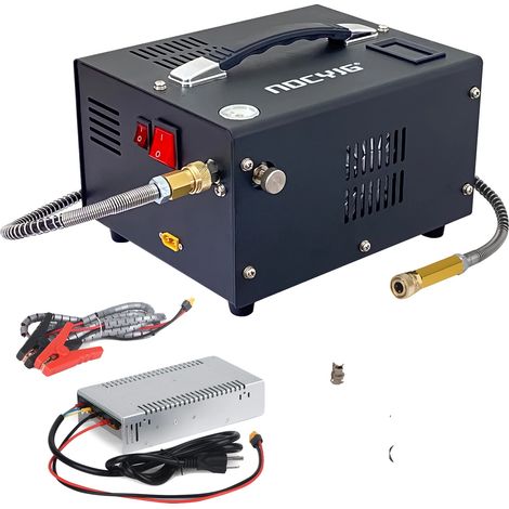 Compresor de aire de alta presión, diseño portátil, 110V 220V, UE (1/2)