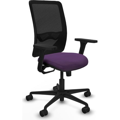 Chaise de bureau piqueras y crespo Zulema noir mousse 50 mm (1/2)