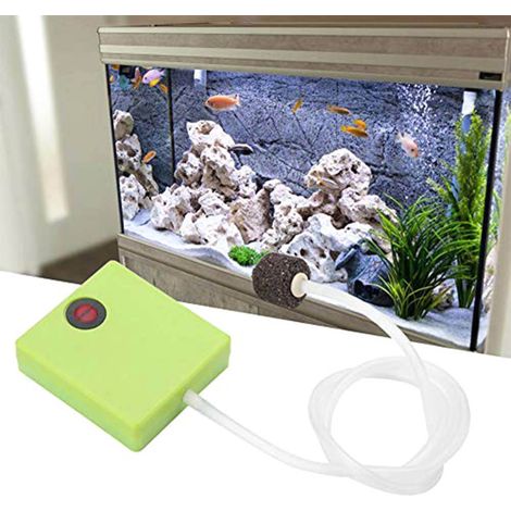 Tragbare Mini-Aquarien-Luftpumpe, Sauerstoffpumpe für Süßwasseraquarien, Zubehör (1/5)