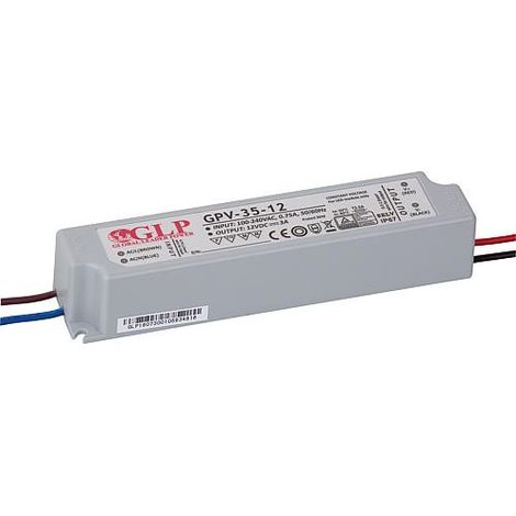 Transfo pour agent lumineux 12V, 0-36 Watts, IP67 (1/5)