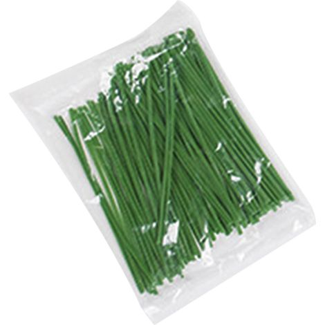 100 Stück verstellbare Pflanzenbinder, flexible Kabelbinder, Gartenbinder, Pflanzenstützen, Baumbinder, Rankenbinder für Blumen, Gemüse, Tomaten, Wickelschnüre, 10 cm