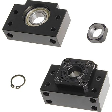 BK12 BF12 Kugelumlaufspindel-Lagerstützblock für CNC RM/SFU 1605 Kugelumlaufspindel-Lagerstützen (1/4)