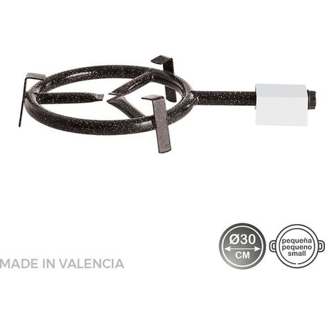 Vaello Professioneller Gasbrenner Schwarz 30 cm Durchmesser