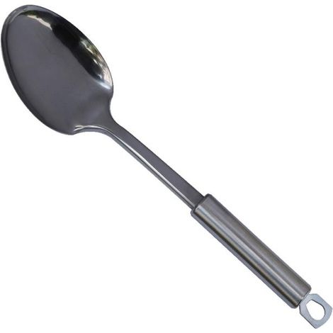 Cuillère à sauce - Tout inox - Acier inoxydable - Suspendable - 31 cm