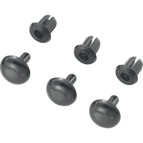 TRU COMPONENTS TC-SRR-450K203 TC-10820820 Rivet à expansion Ø du trou 4 mm noir 1000 pc(s) D735732