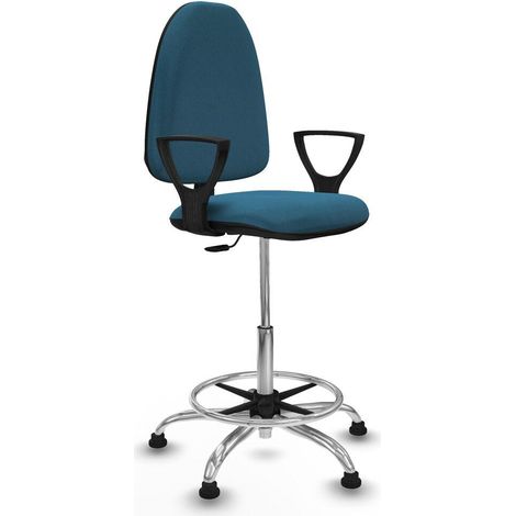 Piqueras y Crespo BFN05RT Silla de Oficina Verde Petróleo (1/3)