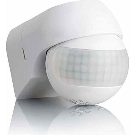 Détecteur De Mouvement Infrarouge - Portée 30 M - Angle 180° - Extérieur - 200 W Led - Réglage Lux 3 À 2000 - ×1 (1/4)