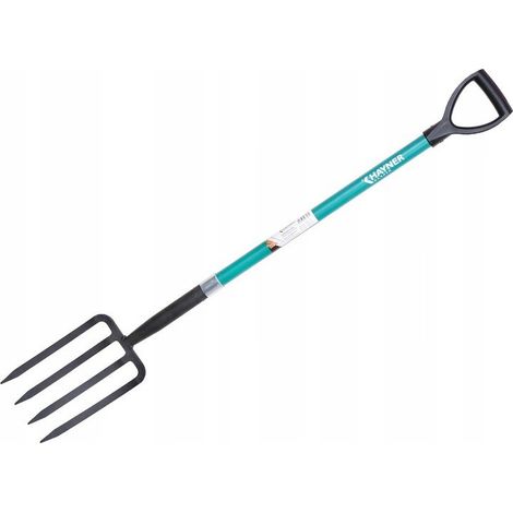 Tenedor de jard铆n americano Khayner de 4 puntas