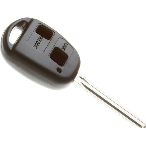 Jongo - Coque de Clé avec Lame Compatible avec Toyota Celica, Corolla Verso, Rav4, Land Cruiser, Yaris et Yaris Verso (1/5)