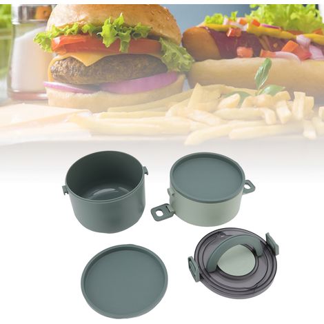 Boîte à lunch isotherme multicouche pour femmes, boîte à lunch, seau à lunch portable pour les employés de bureau et les étudiants, 1600 ml, vert pâte de haricots rouges. (1/5)