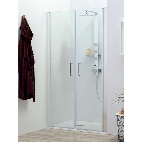 Porta doccia SALOON in cristallo 6 mm trasparente cm. 70 con