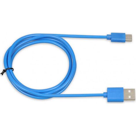Cable USB tipo C iBOX IKUMTCB, 1 m, 3 A, azul (1/3)