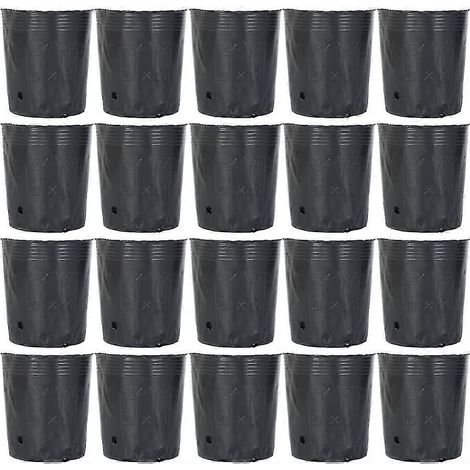 Filiyano-300 pots de semis en plastique souples, pots de démarrage, pots de fleurs, conteneurs pour semis, plantes succulentes, boutures (1/2)