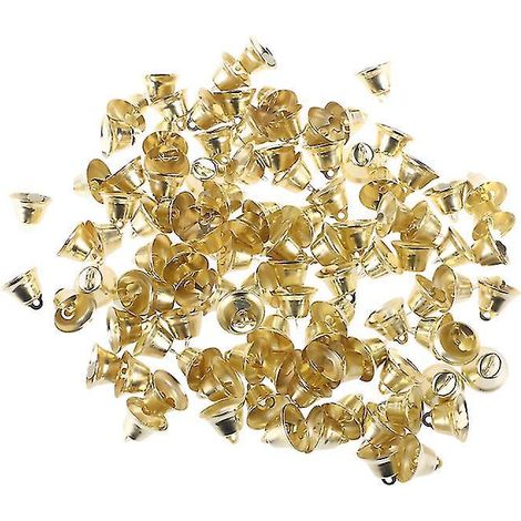 100 Stück kleine Mini-Glöckchen