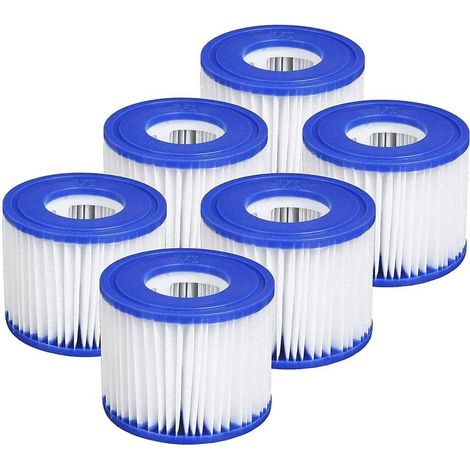 6 pièces pour Lay Z paresseux jacuzzi Spa piscine Miami Vegas Monaco cartouche filtres VI extérieur jardin spas piscine filtres outil de nettoyage (1/5)