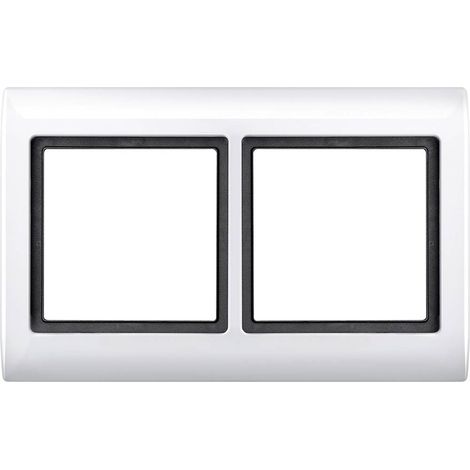 Merten Telaio di copertura Coperchio Aquadesign bianco polare 400219