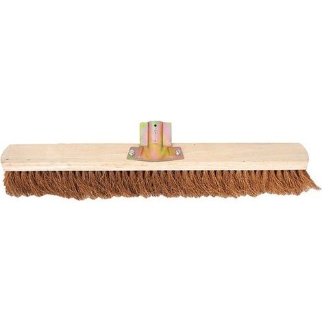 Balai Brosse de ménage Droit en Fibre de Coco 60x6x10cm MSV