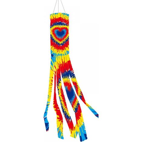Windsock - 100 cm - Polyester - Outdoor Garden Yard Decoration - For Balcony Terrace Tree Wall - 1 Piece (1/5)
