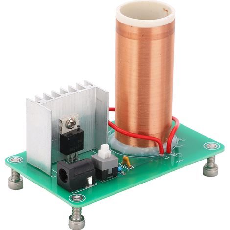 Haut-parleur plasma musical 20W avec éclairage LED, kit de montage pour expériences scientifiques et transmission sans fil 9-12V (1/5)