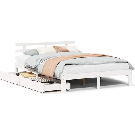 Maison Exclusive - Estructura de cama con cajones madera de pino