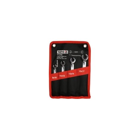 YATO YT-0143 LOT DE 4 CLÉS À ÉCROU 8 TAILLES (1/2)