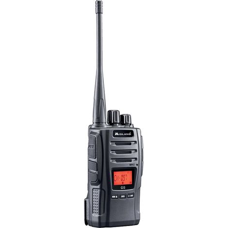 Talkie-walkie semi-professionnel G13 - idéal travaux extérieurs en forêt, jardin, parc etc - Midland