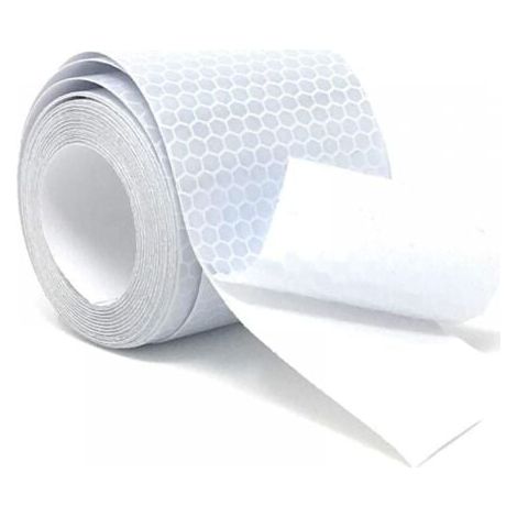 1pc Ruban réfléchissant de haute qualité de 3 mètres à coller et à découper - Ruban réfléchissant résistant aux intempéries - Ruban d'avertissement, Sécurité pour le marquage - Ruban réfléchissant (1/4)