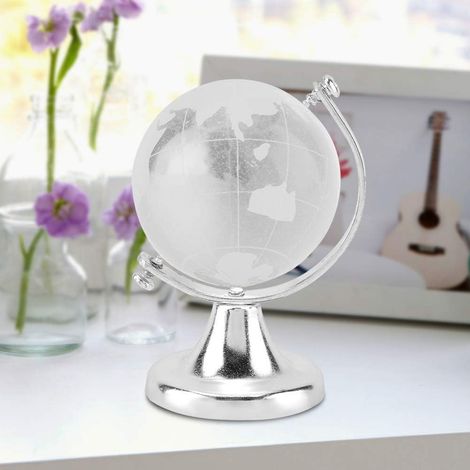 Kristallkugel-Display, Mini-Rundkugel aus Kristallglas, Schreibtischdeko, Geschenkidee für Zuhause oder Büro