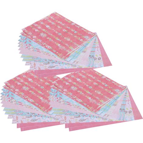 42Pcs DIY Journal Background Paper Multi Flower Pattern Photo Album Decorative Accessories (1/5)