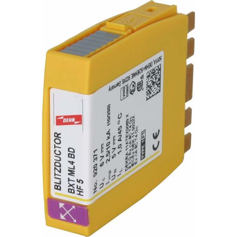 DEHN Kombi-Ableiter-Modul Blitzductor XT BXT ML4 BD HF 5