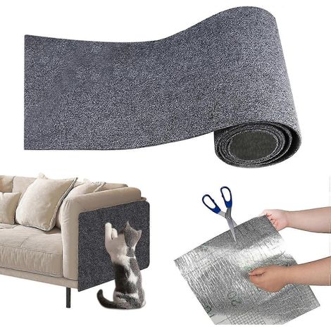 Selbstklebende Kratzmatte, geeignet für Katzen Kratzbrett, geeignet für Katzen Kratzmatte, geeignet für Katzen geeignet zum Schutz von Möbeln und Sofas (1/5)