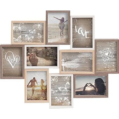 Nielsen Collage Multicolore Cornice Foto in Legno 10 Posti