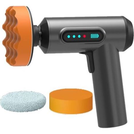 Pr Polisseuse à cire portable avec tapis de polissage, polisseuse avec batterie au lithium 2000mah polisseuse sans brosse (1/5)