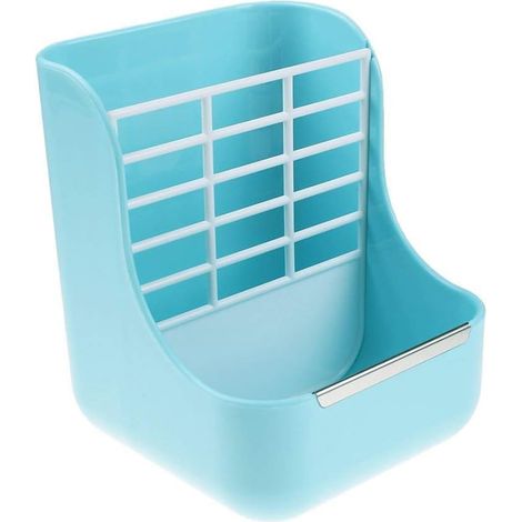 Mangeoire à foin pour lapins, cochons d'Inde et chinchillas. Gamelle en plastique pour le foin et les aliments. Compatible avec les mangeoires pour lapins, cochons d'Inde, chinchillas et autres petits (1/5)