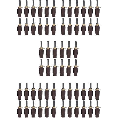 Lot de 60 balais de charbon pour moteur d'aspirateur Ametek Lamb Tools, références 2311480, 333261 et 33326-1. (1/5)