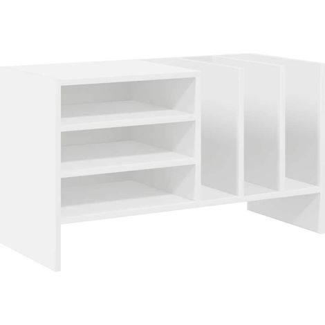 Maison Exclusive - Mobile porta vinili Bianco 78.5 x 35 x 45 cm Legno multistrato