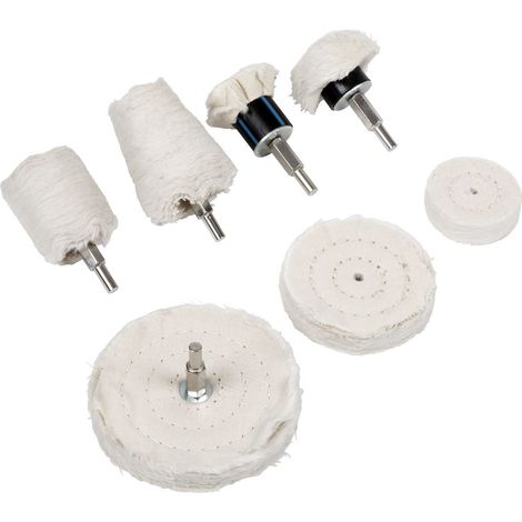 Sealey BGPW08 Polishing Wheel Set 8pc