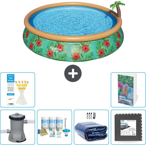 Bestway Bestway Fast Set Ronde - 457x84 cm - 7-pièces S233 (1/5)