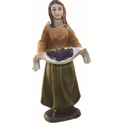 PASTORA RESINA 11CM C/PATO