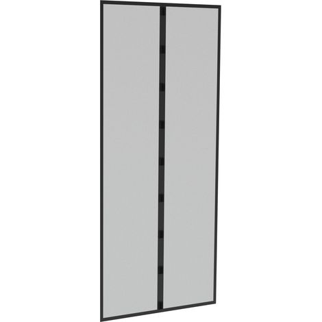 Rhino Insect Screen Moustiquaire rideau de porte à fermeture magnétique, noir, 95 x 215 cm, 03798 (1/5)